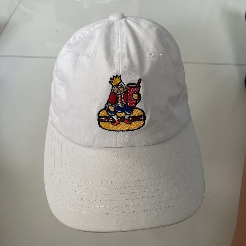 Vintage Burger King King Fast Food Embroidered Dad Hat